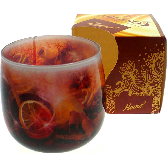 Adesso Home Punch mit Zimtduftkerze in Glas 100 g