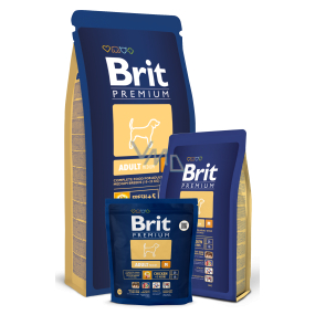Brit Premium Adult M für erwachsene Hunde mittlerer Rassen 10-25 kg - 3 kg Komplettes Premiumfutter
