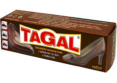 Druchema Tagal brauner selbstpolierender Schutzcreme für Schuhe, 50 g