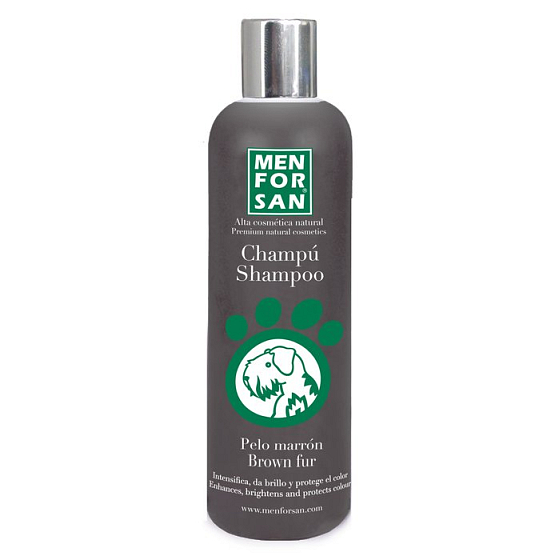 MenForSan Hebt das braune natürliche Shampoo für Hunde 300 ml hervor