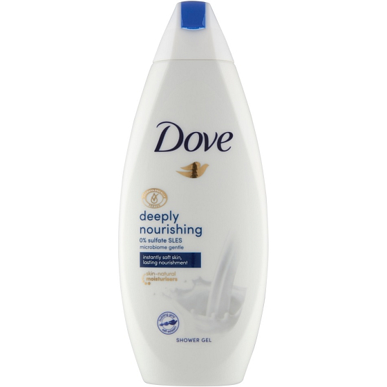 Dove Nourishing Tief feuchtigkeitsspendendes Duschgel 250 ml