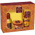 Tesori d Oriente Jasmin di Giava - Javanischer Jasmin Eau de Toilette 100 ml + Duschgel 250 ml + orientalische Kerze 109 g, für Frauen Geschenkset