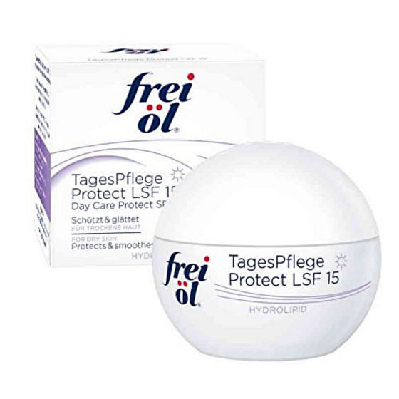 Frei Ol Hydrolipid Day Care Protect Feuchtigkeitscreme mit LSF15 Tagespflege-Schutzcreme für trockene Haut 50 ml