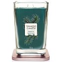 Yankee Candle Frosted Fir - Mattierte Sojabohnenölkerze Elevation Large Glass 2 Dochte 552 g