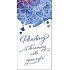 Albi Magnetisches Lesezeichen Englischer kalligraphischer Text 8,7 cm x 4,4 cm