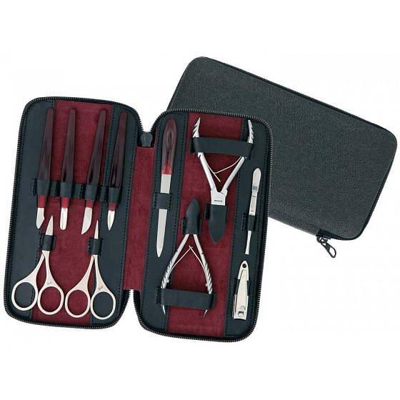 Dup Manicure Noir Kunstleder 11 Stück Muster 230402-105