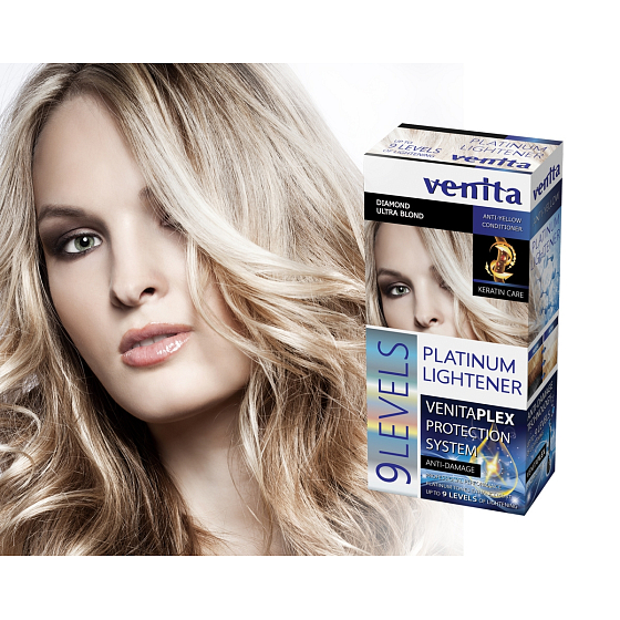 Venita Platinum Aufheller bis 9 Farben 125 ml