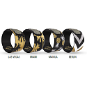 Parakito Repellent Mückenarmband Party Las Vegas natürlich, nachfüllbar, wasserdicht, Schutz 24h / Tag - 15 Tage zum Nachfüllen + zwei Nachfüllungen