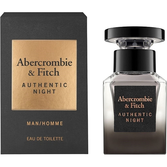 Abercrombie & Fitch Authentischer Nachtmensch Eau de Toilette für Männer 15 ml