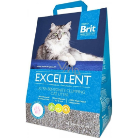Brit Fresh for Cats Ausgezeichneter natürlicher Klumpenstreu aus Ultra-Bentonit für Katzen 10 kg