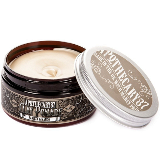 Apotheker 87 Vanille und Mango mattes Tonhaar Pomade 100 ml