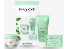 Payot Pate Grise Jour täglich undurchsichtiges, nicht fettendes Reinigungsgel 50 ml + Nettoayante-Schaumgel für perfekte Haut 200 ml + Papiers Matifiants SOS Brillance undurchsichtige Papiere 50 Stück, Kosmetikset 2021