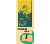 Albi Magnetisches Lesezeichen für das Buch Ich reite auf den Wellen des Wohlbefindens 8,7 x 4,4 cm