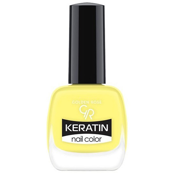 Golden Rose Keratin Nagelfarbe 77 Gelbe Farbe 10,5 ml