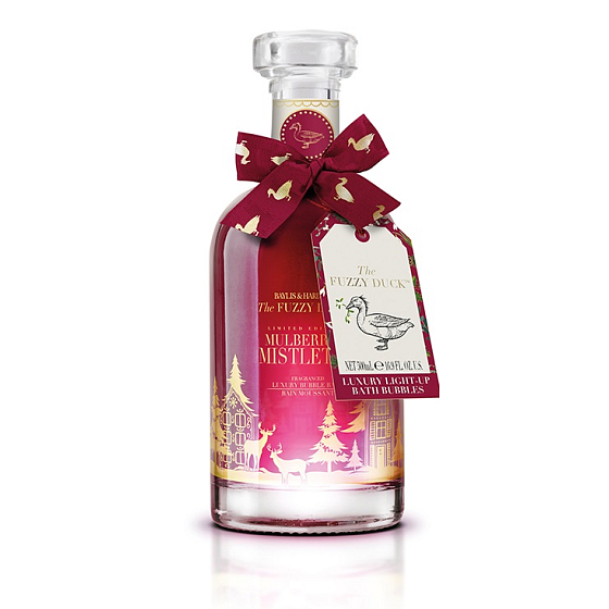 Baylis & Harding Winter Kingdom Badeschaum in einer leuchtenden Karaffe 500 ml