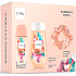 C-Thru Harmony Bliss parfümiertes Deodorant Glas 75 ml + Duschgel 250 ml + Haargummi, Geschenkset für Frauen