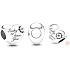Charme Sterling Silber 925 Herz, Mutter, Klee, Perle auf Armband Familie