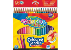 Colorino Buntstifte dreieckig 24 Farben