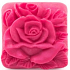 Rose von Bulgarien handgemachte Glycerinseife quadratisch 70 g