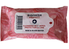 BioFresh Diamond Rose Protect Antibakterielle Tücher 15 Stück