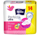 Bella Perfecta Slim Rose Ultradünne aromatische Damenbinden mit Flügeln 14 Stück