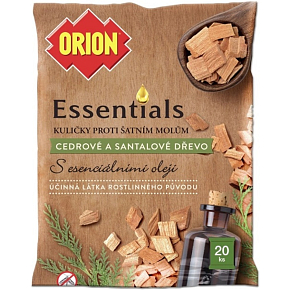 Orion Kugeln gegen Kleidermotten, Zeder und Sandelholz, 20 Stk