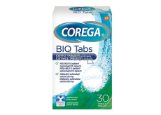Corega Bio antibakterielle Reinigungstabletten 30 Stück