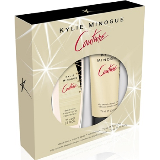 Kylie Minogue Couture parfümiertes Deodorantglas für Frauen 75 ml + Duschgel 75 ml, Kosmetikset
