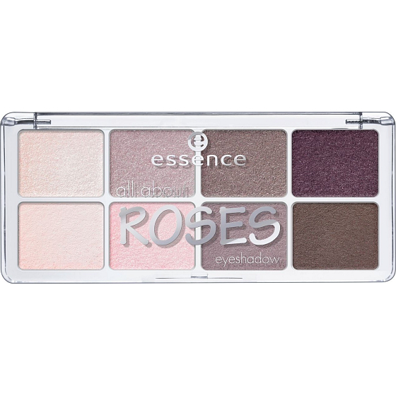 Essenz Alles über Rosen Lidschatten Lidschatten-Palette 03 Rosen 9,5 g
