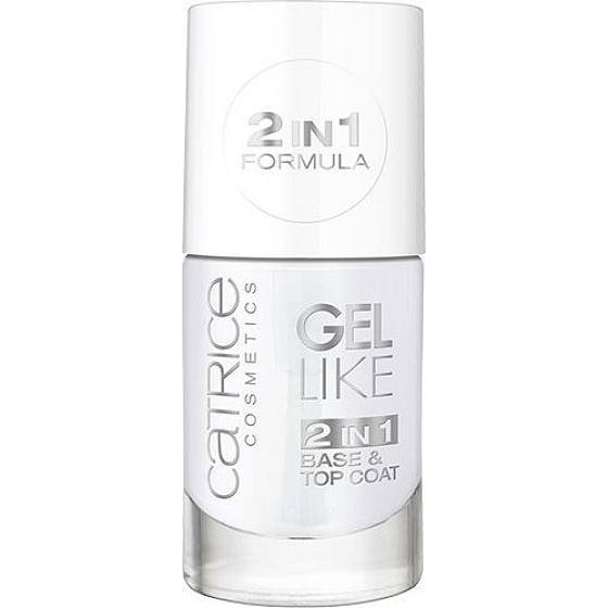 Catrice Gel Like 2in1 Base & Top Coat Primer und Topcoat 10 ml