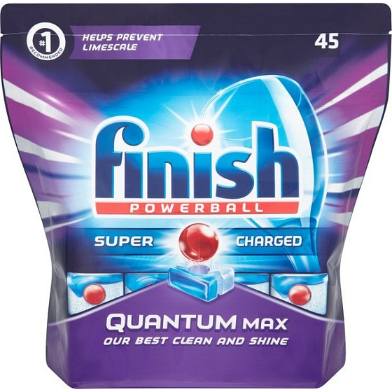 Fertig Quantum Max Regular Tabletten in der Spülmaschine 45 Stück