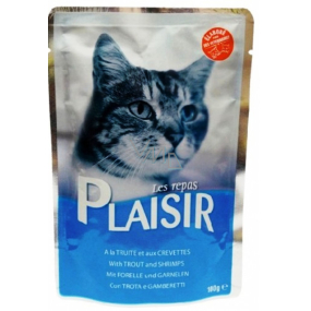 Plaisir Cat Forellen- und Garnelenbeutel 100 g