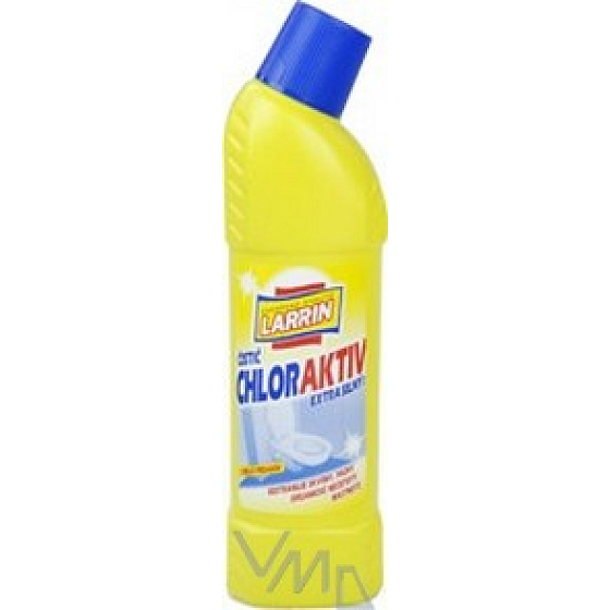 Larrin Chloraktiv Toilettenflüssigkeitsreiniger mit Bleichmittel 750 ml