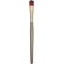 Flacher runder Kosmetikpinsel braun 15 cm 30300