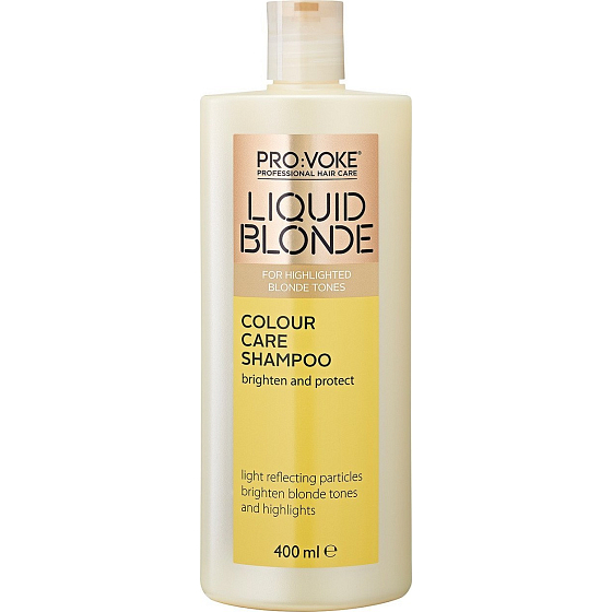 Für: Voke Liquid Blonde Shampoo zum Auffrischen und Erhalten der Farbe auf blondiertem Haar 400 ml