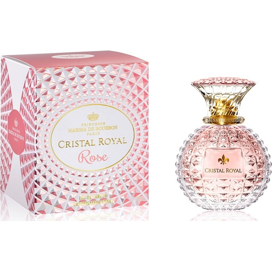 Marina de Bourbon Cristal Königliche Rose Eau de Parfum für Frauen 50 ml