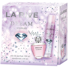 La Rive Dream parfümiertes Wasser für Frauen 100 ml + Deodorant Spray 150 ml, Geschenkset La Rive Dream parfümiertes Wasser für Frauen 100 ml + Deodorant Spray 150 ml, Geschenkset