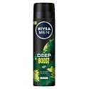 Nivea Men Deep Black Carbon Amazonia Antitranspirant Deodorant Spray für Männer 150 ml