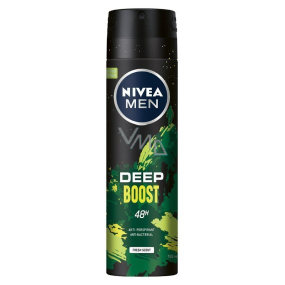 Nivea Men Deep Black Carbon Amazonia Antitranspirant Deodorant Spray für Männer 150 ml