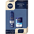Nivea Men Protect & Care 2 in 1 Aftershave 100 ml + Rasierschaum 200 ml, Kosmetikset