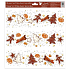 Fensterfolie ohne Kleber 30 x 33,5 cm Lebkuchen Drei Streifen