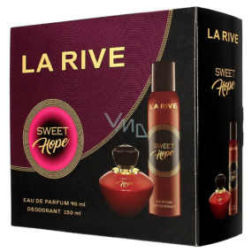 La Rive Sweet Hope parfümiertes Wasser für Frauen 90 ml + Deodorant Spray 150 ml, Geschenkset