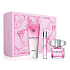 Versace Bright Crystal Eau de Toilette für Frauen 90 ml + Duschgel 150 ml + Eau de Toilette 10 ml, Geschenkset