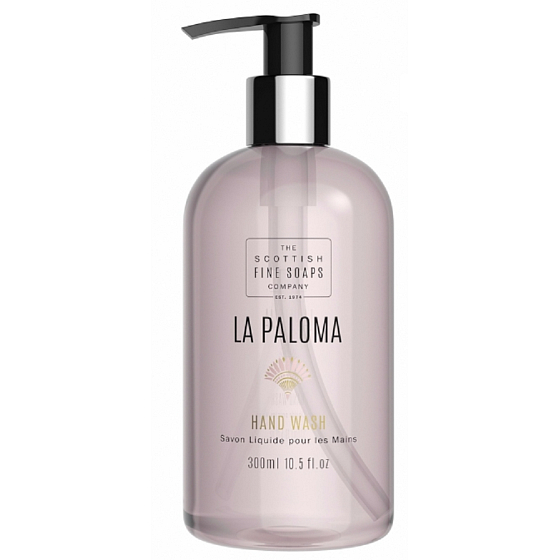 Scottish Fine Soaps La Paloma cremige Flüssigseife für die Hände Spender 300 ml