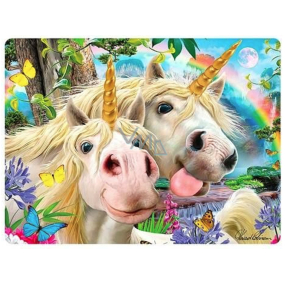 Prime3D Postkarte - Unicorn Selfie 16 x 12 cm