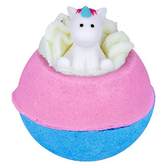 Bomb Cosmetics wird ein Einhorn - Geboren, um ein Einhorn zu sein Funkelnder ballistischer Badeball 160 g