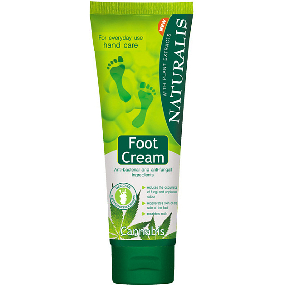 Naturalis Cannabis Fußcreme mit Hanföl 125 ml