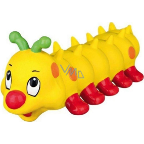 Tatrapet Latex Caterpillar Spielzeug mit Sound für Hunde 26 cm