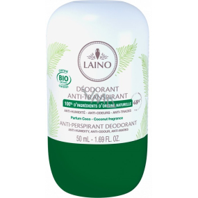 Laino BIO Coconut 48 Stunden Antitranspirant Deo Roll-on Unisex 50 ml