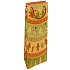 Nekupto Kraft Geschenkbeutel für Flasche 15 x 40 cm Weihnachten Lebkuchen und Schneemänner